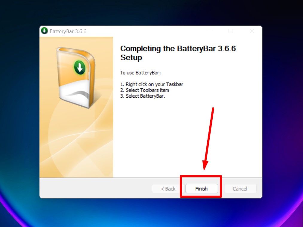 Phần mềm test pin laptop Battery Bar 5