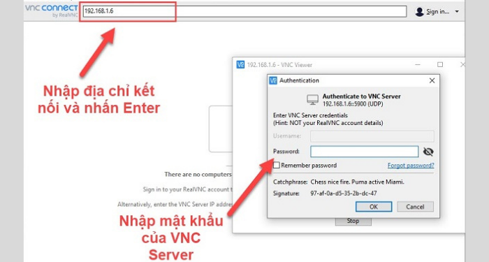 Cách sử dụng VNC Viewer để điều khiển máy tính