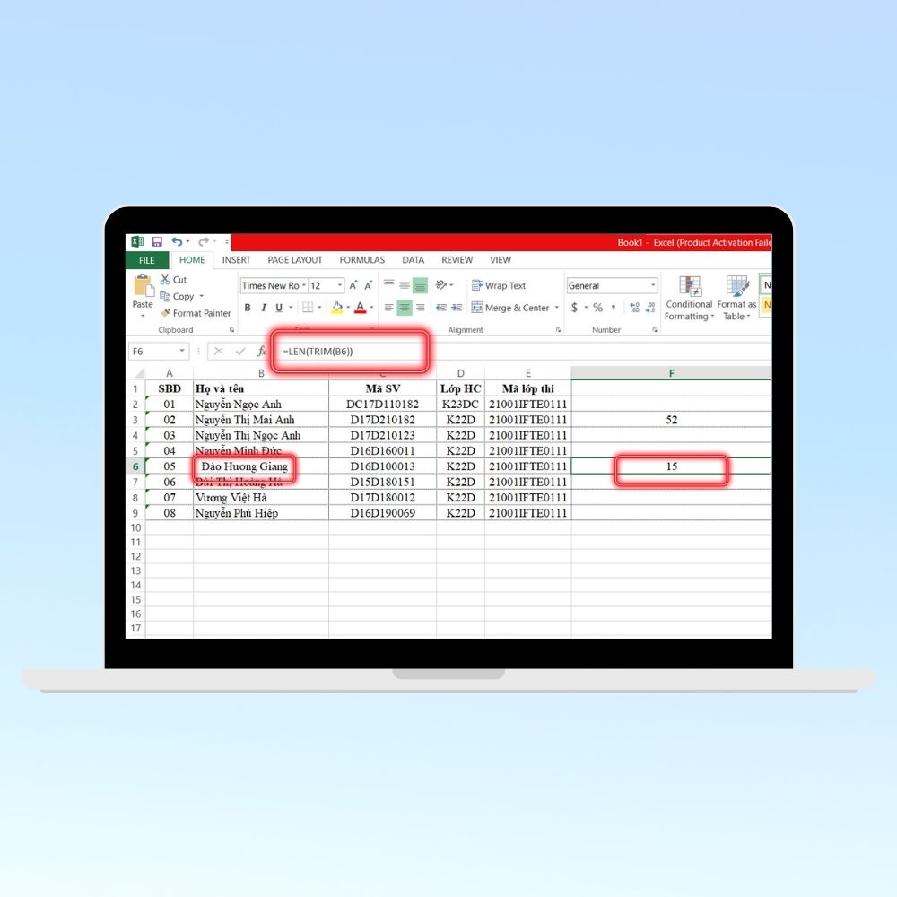 5 cách dùng hàm LEN trong Excel cho người mới bắt đầu