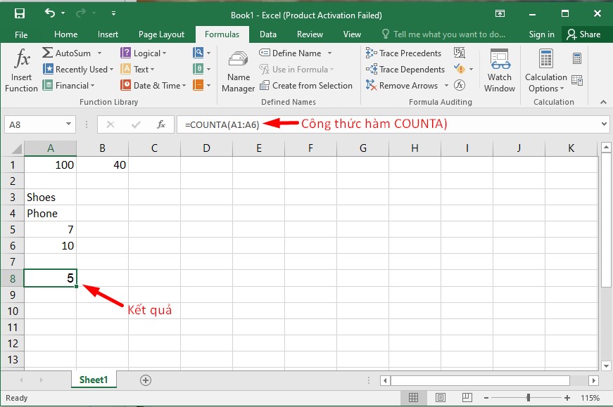 Hướng dẫn sử dụng hàm cơ bản trong Excel chi tiết A-Z
